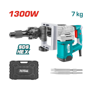 Martillo Demoledor 1300w 20j Antivibración Industrial Total
