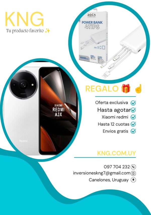 CELULAR XIAOMI REDMI A3X - Imagen 2