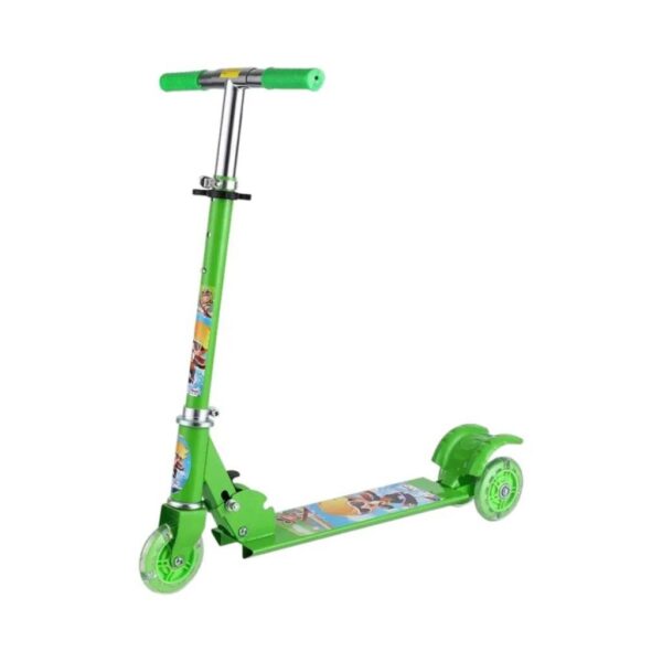 Monopatin para niños c/luces(verde, rosada y celeste) - Imagen 3
